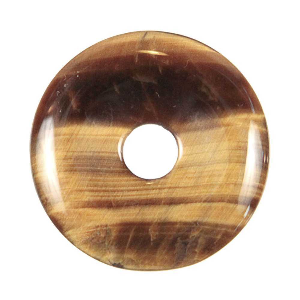 Pi chinois en oeil de tigre 4 cm pour pendentif afin de retrouver sa sérénité