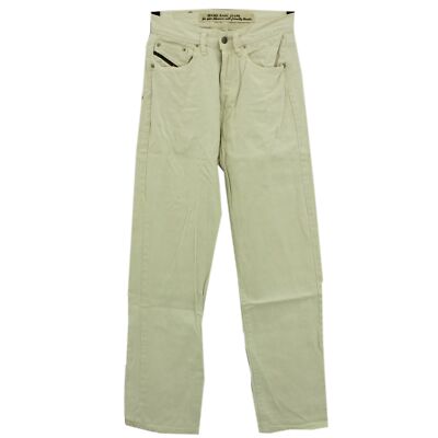 #6890 DIESEL Herren Jeans Hose CHEYENNE Straight ohne Stretch white weiß 28/30
