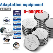 5~500X CR2032 Battery Lithium Coin Cell 2032 3V Battery Car Key Fobs Toys Remote
