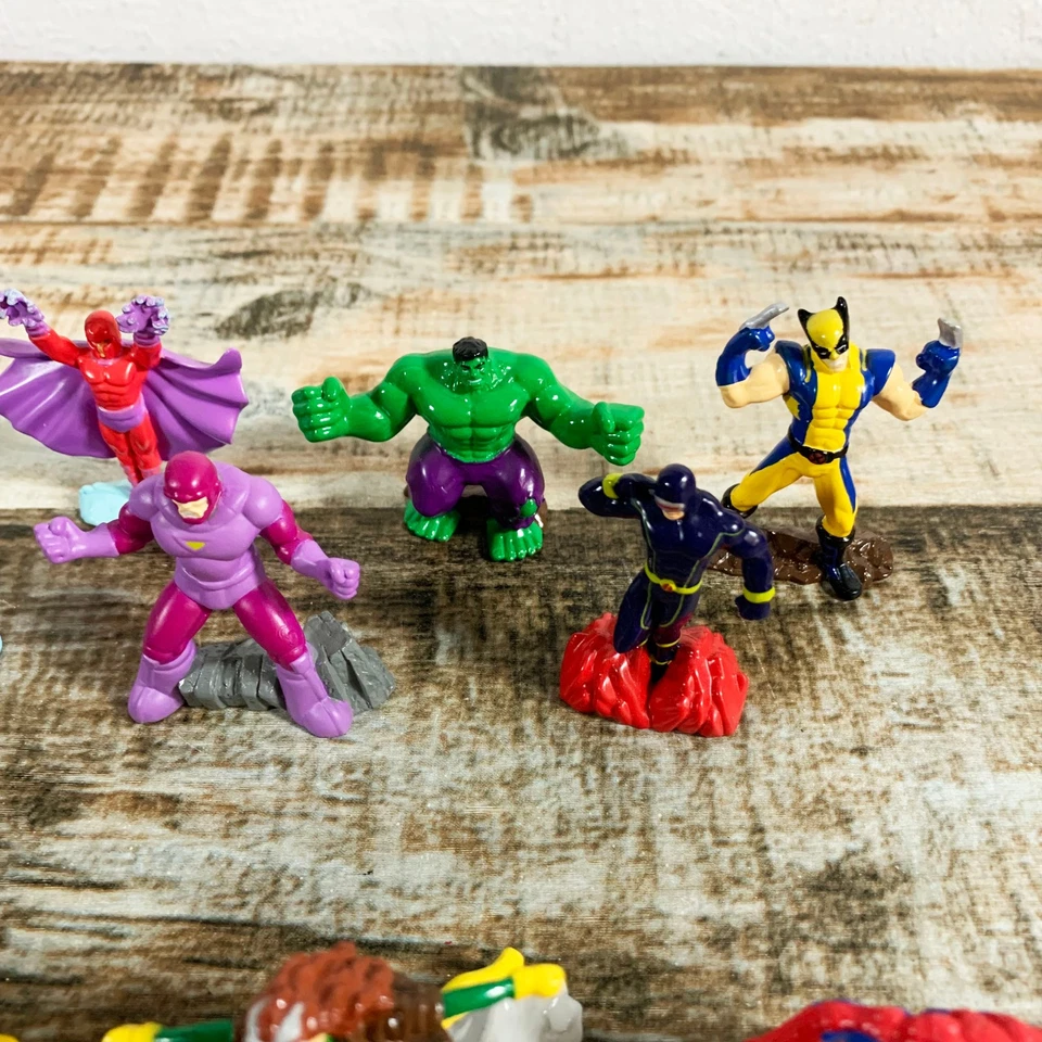 Lote de 13 figuras Marvel X-Men Zizzle Zizzlinger 2" - ¡Todas diferentes! Foto 3 de 4