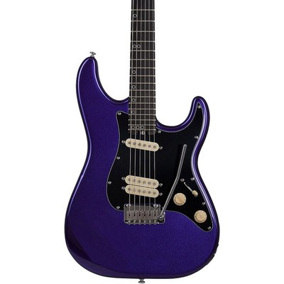 Schecter Guitar Research MV6 Electric Guitar Metallic Purple 197881529499 RF