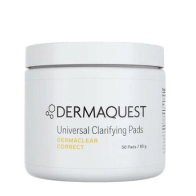 DERMAQUEST UNIVERSAL CLARIFYING PADS DERMACLEAR PADS 50 pads New Without Box