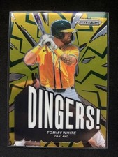 2025 Panini Prizm Dingers! Tommy White #19 Oakland Athletics Insert