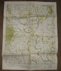 Military Topo Map, Gettysburg Area (Emmitsburg), 1924