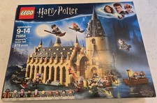 LEGO Harry Potter Hogwarts Great Hall 75954 Complete Set Box Harry Hermione Ron