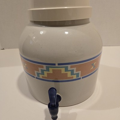 Springwell Stoneware Ceramic Water Crock Dispenser - 3 Gallon Atlanta ...