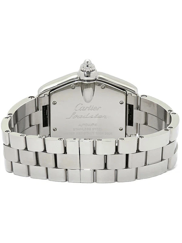 CARTIER Roadster LM W62041V3 acero inoxidable 45 mm automático negro para hombre #T235 Foto 3 de 4