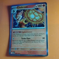 Pokémon Sword & Shield Cinderace Card Lot - English Standard Size