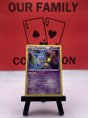 Chandelure 50/114 XY-Steam Siege Pokemon TCG Holo Rare 2016 LP