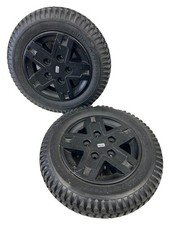 New 3.00-8 Flat Free Drive Wheels for Quantum Q6 Edge 2 Edge 3 Tires Mid Black