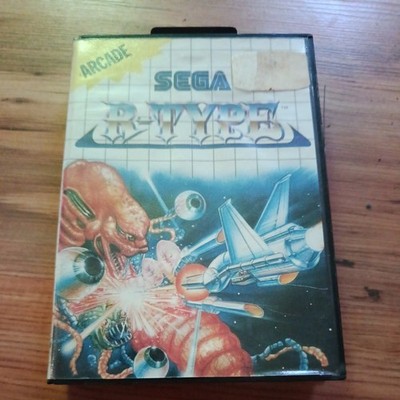 R Type Sega Master System Game Boxed 