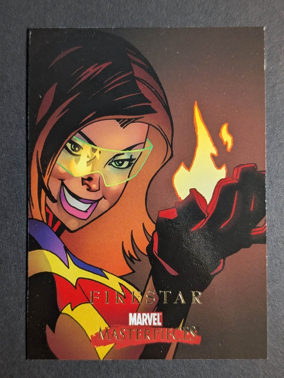 🦸🔥2008 Upper Deck Marvel Masterpieces Set 2 #26 Firestar 