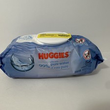 Huggies Baby Wipes Pure, 56 Wipes