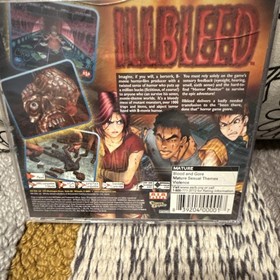 Illbleed Sega Dreamcast Survival Horror Game 2001 M Rated Manual Included