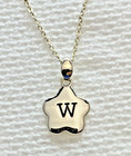 Kit Heath Sterling Silver 925 Kids Alphabet Flower Initial w Necklace 12-14" NWT — photo 1