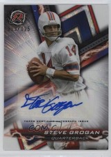 2023 Composite Resurgence Signatures White Surge Refractor Steve Grogan Auto uk2