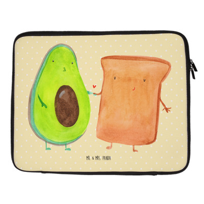 Laptop Hülle Avocado Toast  - Geschenk Freundin Hochzeit Laptoptas..