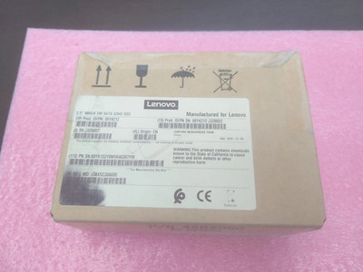 Lenovo 00YK212 Intel S3610 480GB Enterprise Mainstream SATA G3HS SSD