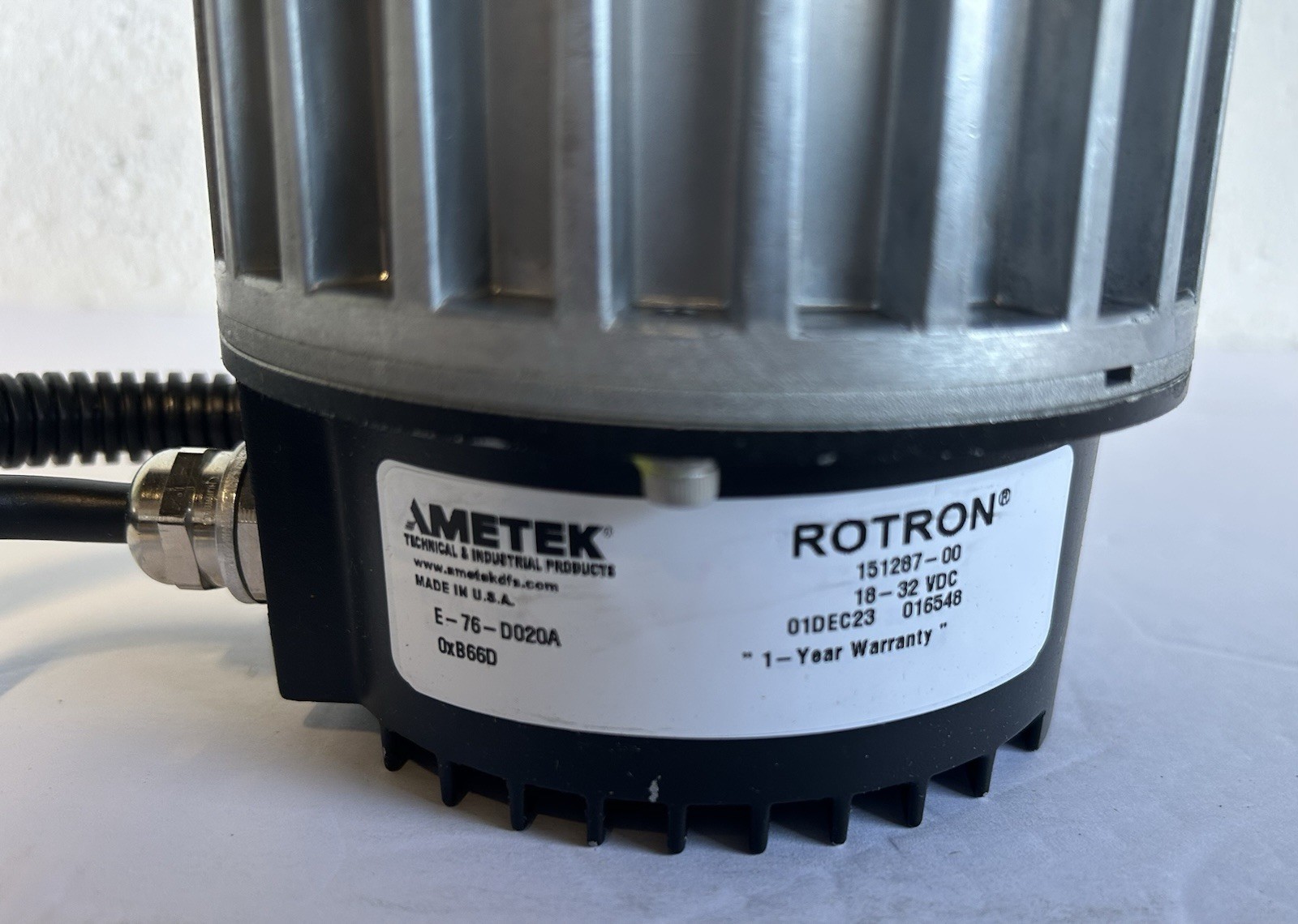 NEW in Box Rotron Ametek SLP Fleet Transit /Transportation Vacuum Pump 151287-00