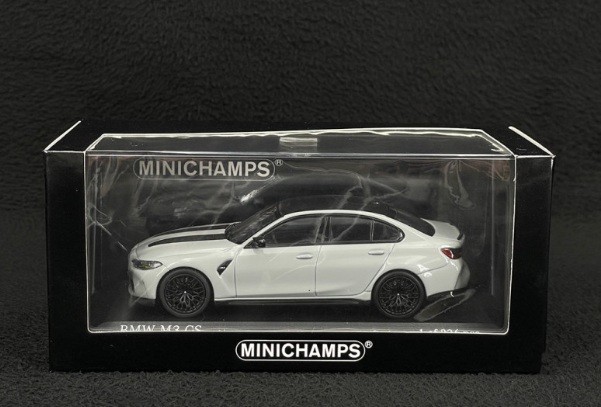 1/43 BMW M3 CS G80 Brookyln Grey 2023 Diecast Model Car by