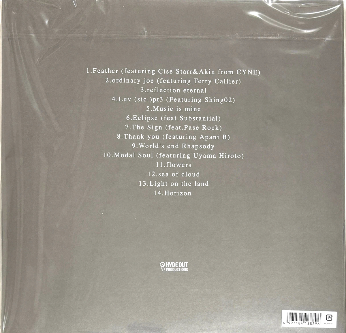 Nujabes Modal Soul 2LP Vinyl Record Hyde Out Production Luv (sic