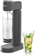 Philips Soda Maker Grey Sparkling Water Machine Customize Carbonation Level