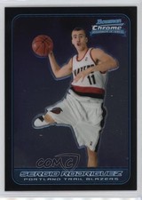 2006-07 Bowman Draft Picks & Stars Chrome Sergio Rodriguez #118 17tp