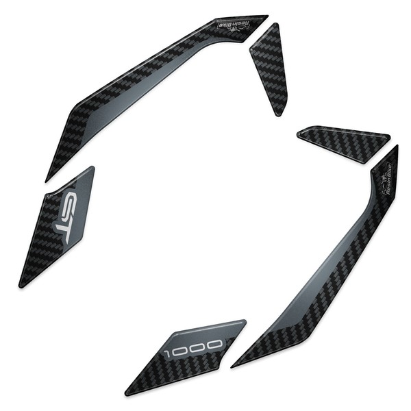 Aufkleber 3D Kompatibel Mit Suzuki GSX-S 1000 Gt 2022-2026 Beifahrergriffe-image
