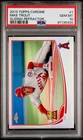 Mike Trout 2013 Topps Chrome Refractor #1 Sliding PSA 10 GEM MINT 💎