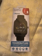 SuperSonic SC-175SWT Waterproof Bluetooth Temperature Heart Rate Smartwatch