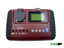 TESTBOY TV 470 VDE-Tester DIN 0701/0702/EN 62353 Gerätetester DAkkS Zertifikat