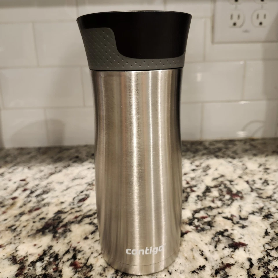 Taza aislante de acero inoxidable Contigo Autoseal West Loop 2.0 16 oz Foto 2 de 4
