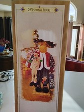 Grandeur Noel 29" Plush Christmas Moose Standing On base Collectors Edition 2001