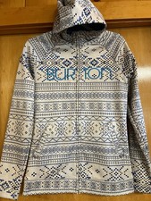 Burton, Women s S, WB Peak Hoodie, Full Zip, Fleece Lined, Skiing Outdoor, EUC