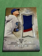 2015 Topps Triple Threads - Unity Jumbo Relic Javier Baex #UJR-JBA Gold /9