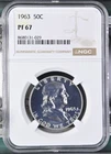 1963 Silver Proof Franklin Half Dollar NGC PF67