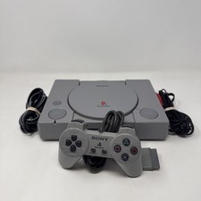 Sony PlayStation 1 Console SCPH-5501- PS1 BUNDLE - TESTED AND WORKING