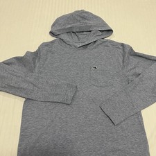 Vineyard Vines Youth Long Sleeve Hoodie Tee Light Blue Size M