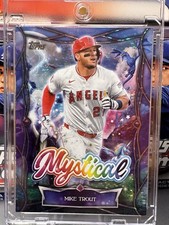 Mike Trout 2025 Topps Update Series Mystical #MYS-19 Angels Mint Card