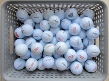100 Titleist TruFeel Used Golf Balls