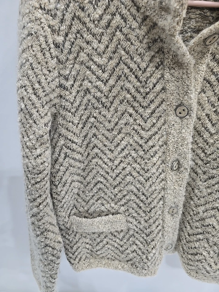 Cárdigan GEIGER of Austria Lana SX 38 con Carcasa Hermoso Óxido Envío Gratis  Foto 4 de 4