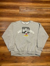Vintage Y2K Walt Disney World Mickey Mouse Pullover Sweatshirt Size 3XL
