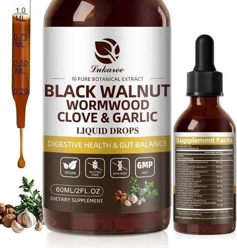 Parasite cleanse -Black walnut, wormwood, cloves in Zeolite & activated Charcoal - Picture 8 of 12