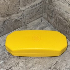 SWAROVSKI Swan Sunglasses-Eyeglasses Yellow Hard Case - Case Only NWOT