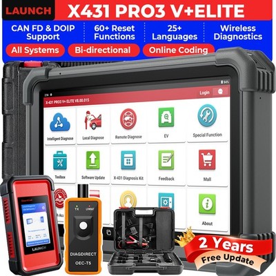 2026 LAUNCH X431 PRO3S+ Elite PRO5 Car Diagnostic Scanner Programming ECU Coding