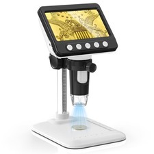 Coin Microscope 4.3" LCD USB Digital 1000X 1080P Coin Magnifier