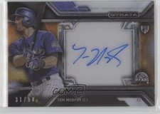 2016 Topps Strata Auto Black 31/50 Tom Murphy #SA-TM Auto 8k4