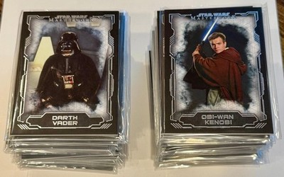 2016 Star Wars Masterwork Trading Card Base Hobby Set 50/50 Topps