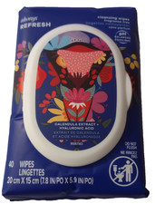 Always PH Balanced Feminine Cleansing Wipes Fragrance-Free 40 wipes