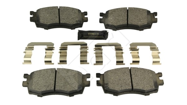 Vorderachse Hart 248 956 Bremsbelagsatz, Scheibenbremse FüR Hyundai-image